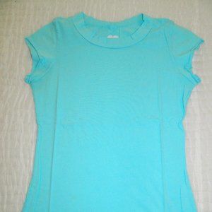 Beau & Eros Turquoise Tee Cap Sleeve